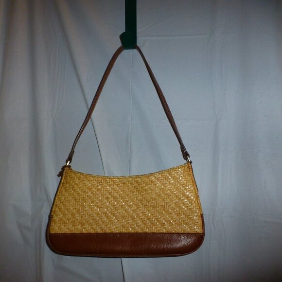 Liz Claiborne Handbags - Liz claibourne pineapple straw purse